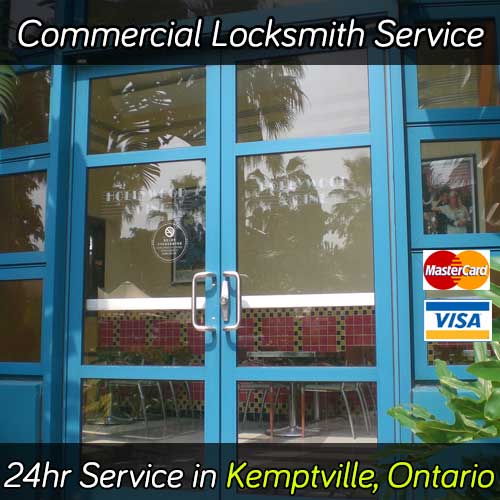 Commercial locksmith service in Kemptville Ontario